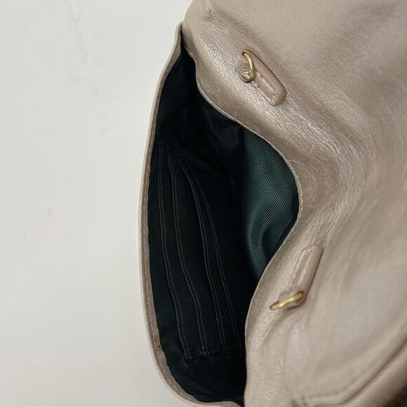 Hobo Women’s Oyster Opalescent Leather Clutch - Picture 12 of 12